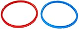Instant Pot 2-Pack Sealing Ring, Inner Pot Seal Ring, Electric Pressure Cooker Accessories, Non-Toxic, BPA-Free, Replacement Parts, Red/Blue, 5 and 6 QT