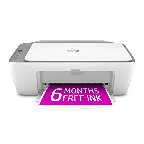 HP DeskJet 2755e Wireless Color All-in-One Printer with Bonus 6 Months Instant Ink with HP+