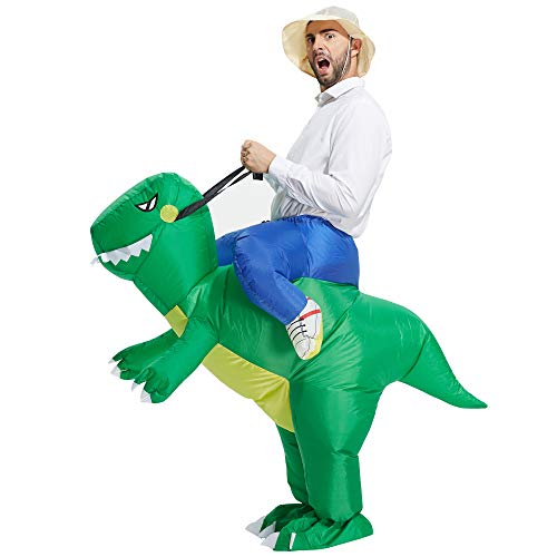TOLOCO Inflatable Costume Adult Kid, Inflatable Halloween Costumes, Inflatable Dinosaur Costume, Blow up Costumes