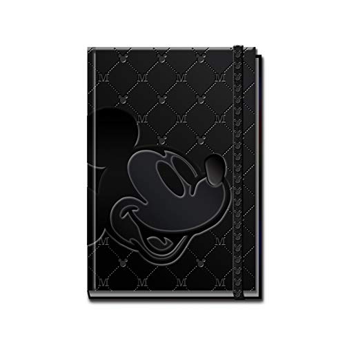 Disney Mickey Mouse Black Deluxe Journal, Multi Color