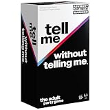Spin Master Games, Tell Me Without Telling Me, The Viral Hit Adult Card Game, Bachelorette Party Activity, Meme Party Game, 2-10 Players, for Ages 18 & Up