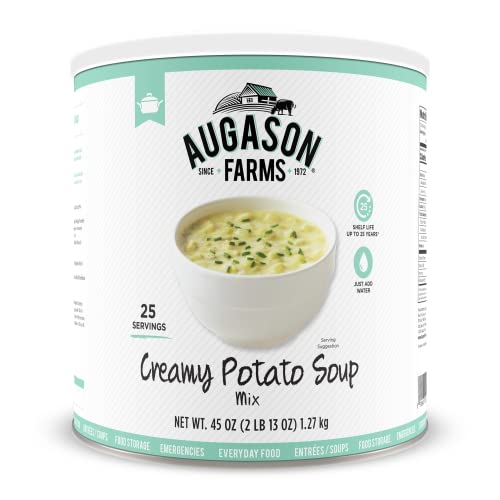Augason Farms Creamy Potato Soup Mix #10 Can 45 Oz