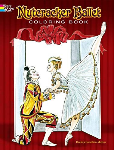 Nutcracker Ballet Coloring Book (Dover Christmas Coloring Books)