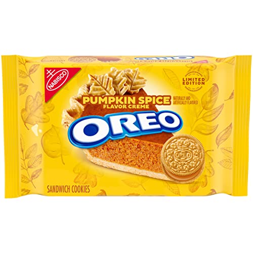 OREO Pumpkin Spice Sandwich Cookies, Limited Edition, 12.2 oz