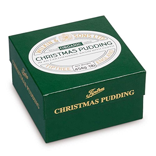 Tiptree Boxed Organic Christmas Pudding , 1 Pound