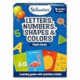 Skillmatics Thick Flash Cards for Toddlers - Letters, Numbers, Shapes & Colors, Learning Aids, Christmas Stocking Stuffers, Montessori Toys, Preschool Activities, Gifts for Kids Ages 1, 2, 3, 4 Years