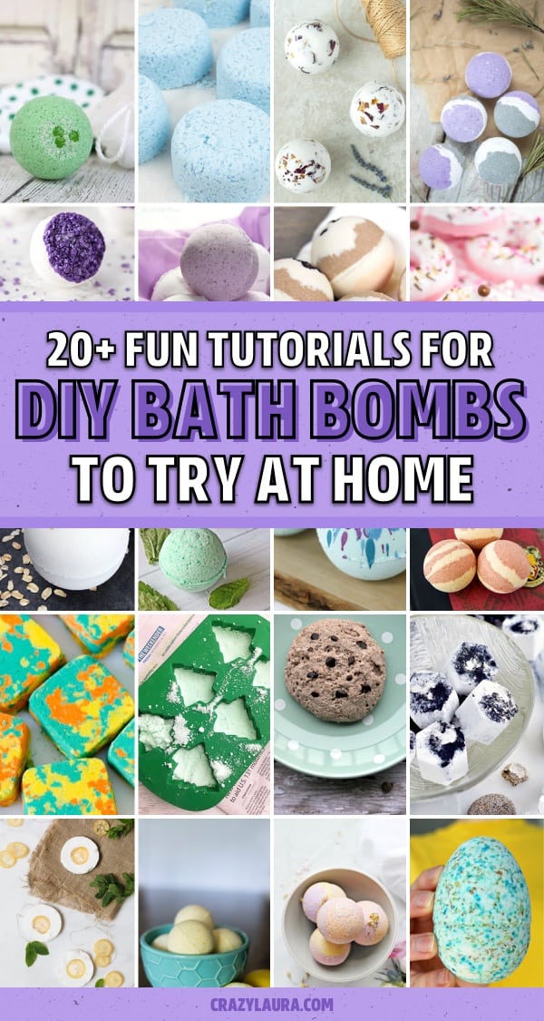creative diy bath bomb tutorials