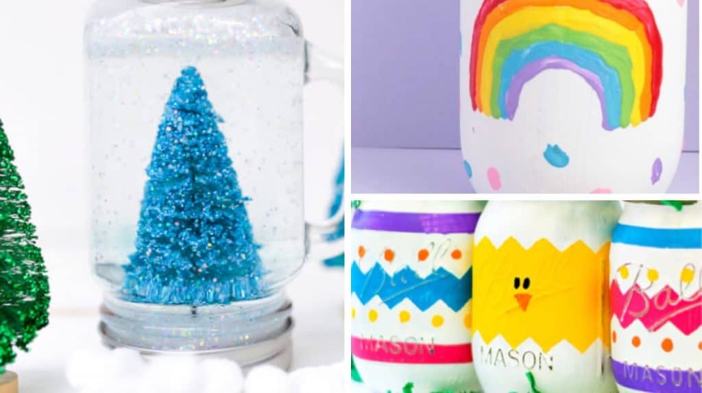20 Super Cute Mason Jar Craft Tutorials For Kids