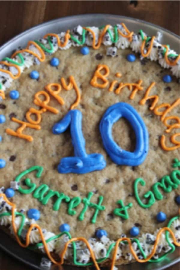 Giant Cookie Cake recipe