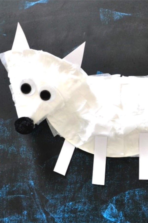 artic fox crafts for young kids