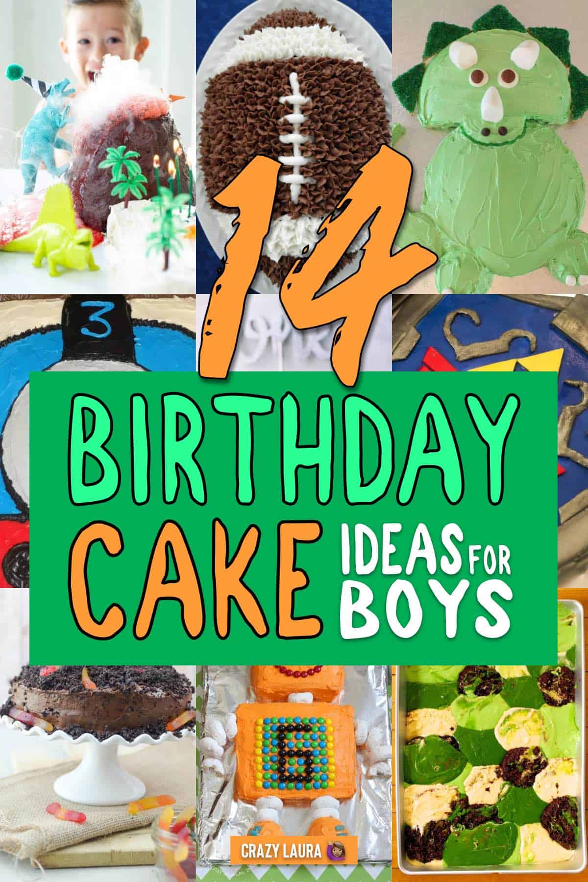 easy bday cake ideas for young boys