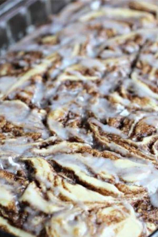 homemade cinnamon roll cake recipe idea