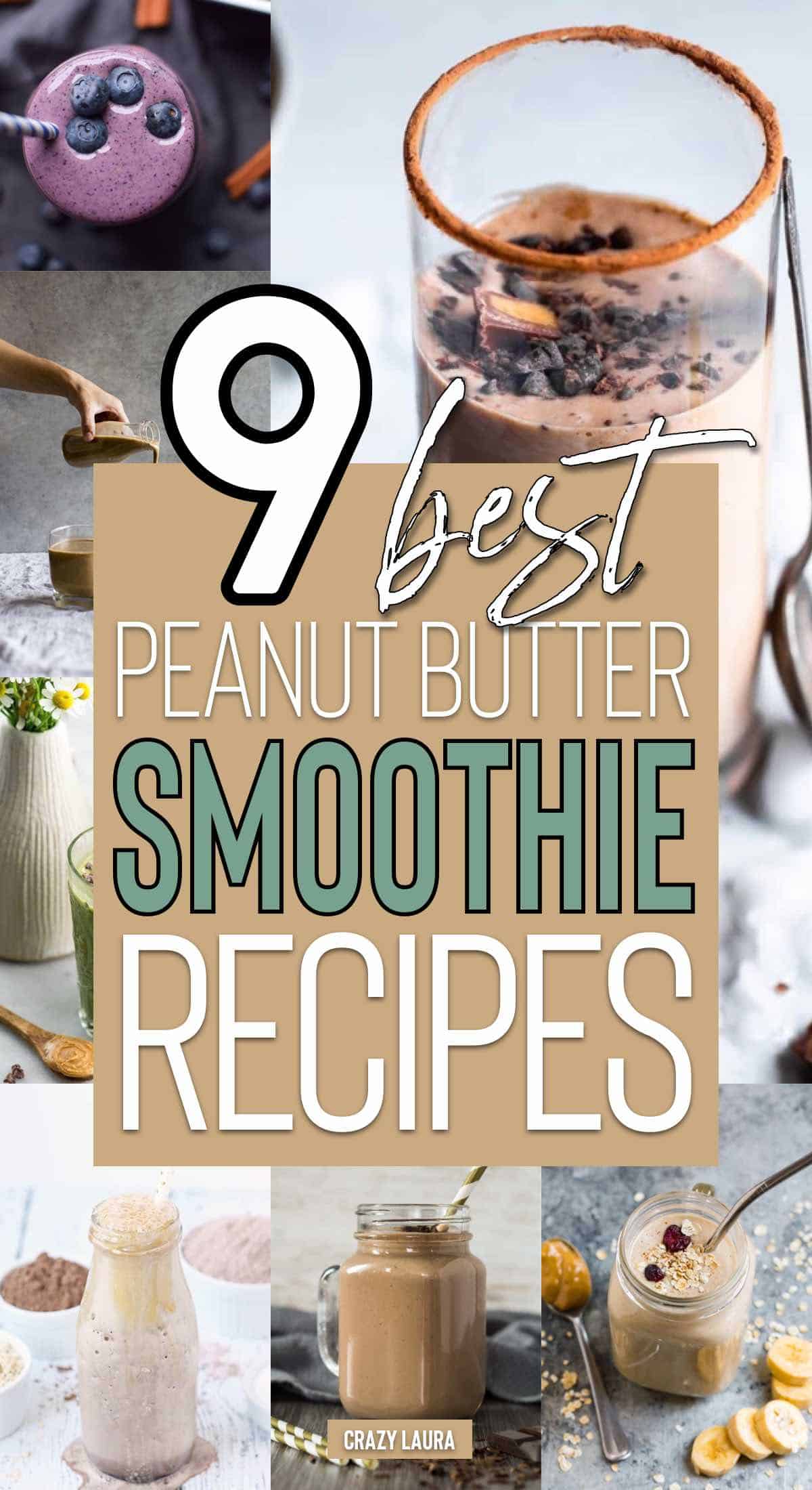 best peanut butter smoothie recipes
