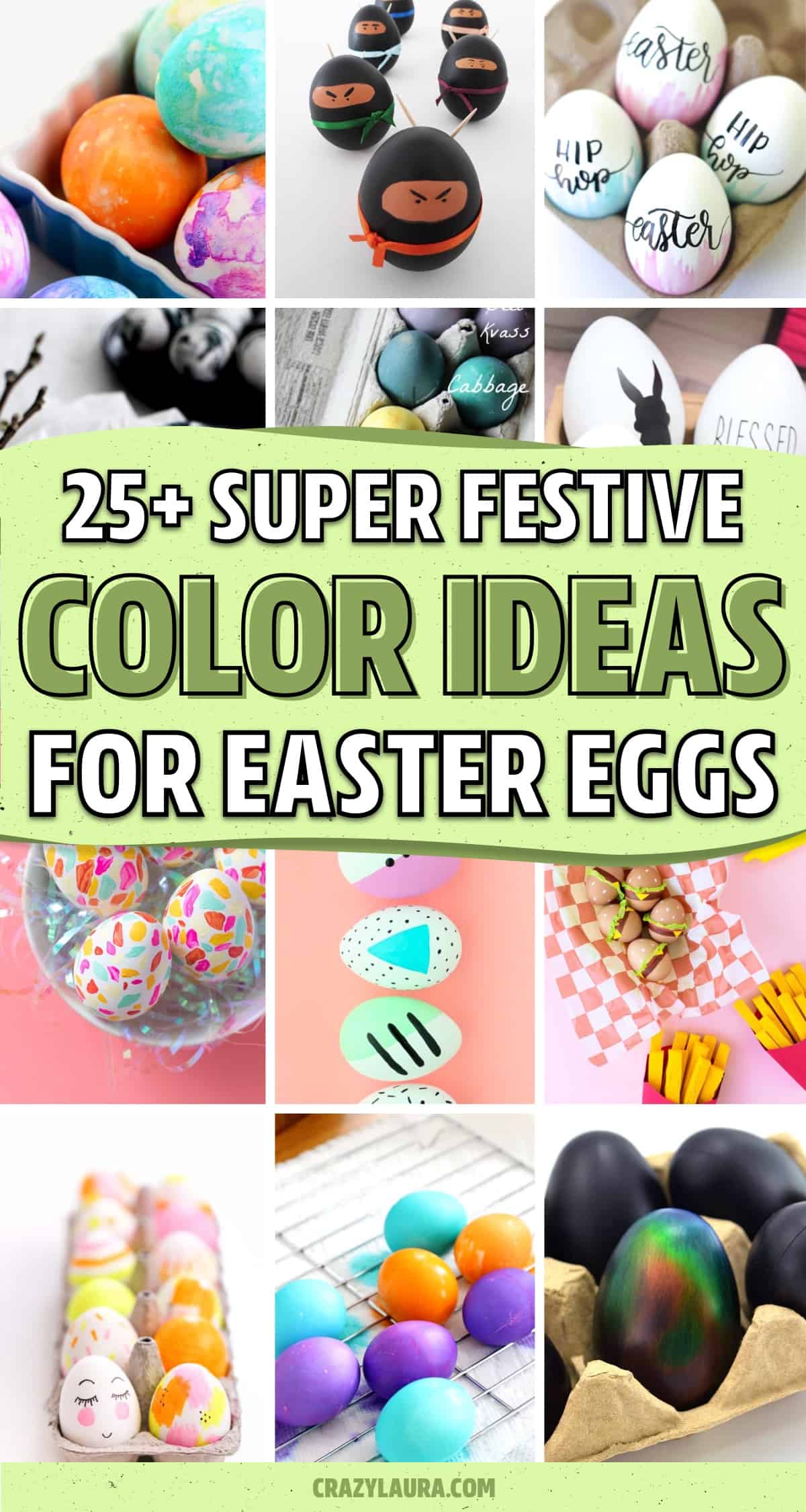 creative color ideas for easter egg