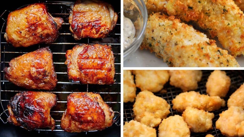 9 Delicious & Different Air Fryer Chicken Recipes