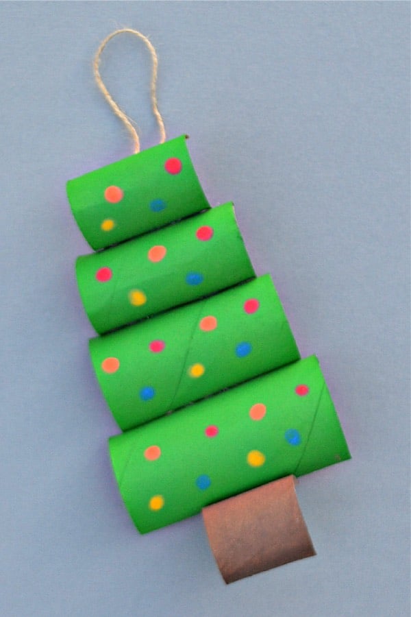 paper towel roll craft for christmas