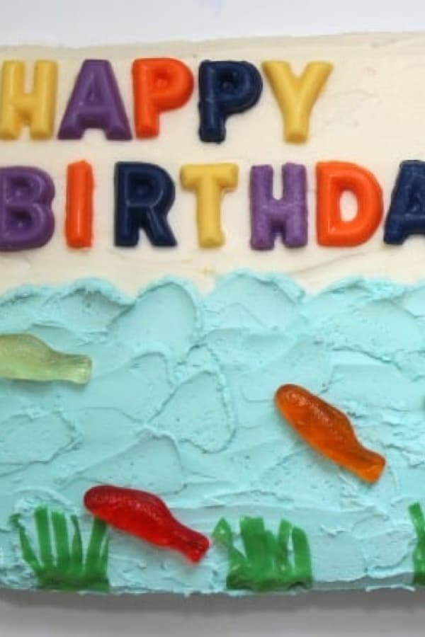 fishing cake recipe for birthday party