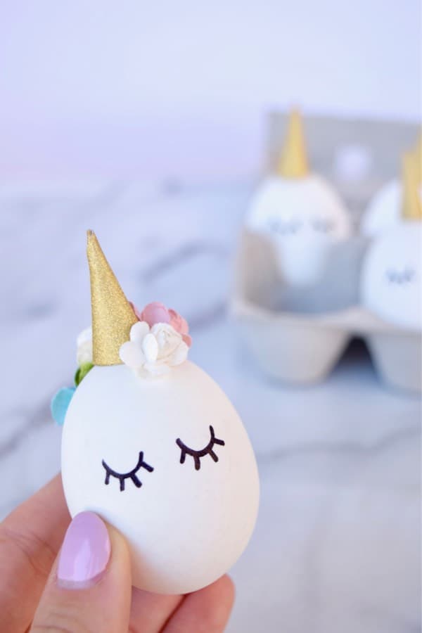 Unicorn Easter Egg Craft 