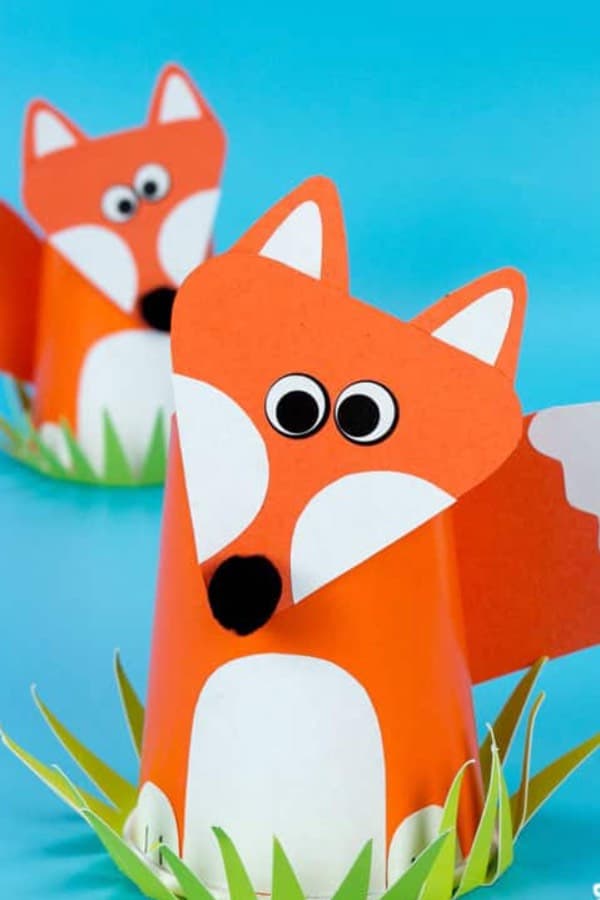 easy crafts with foxes