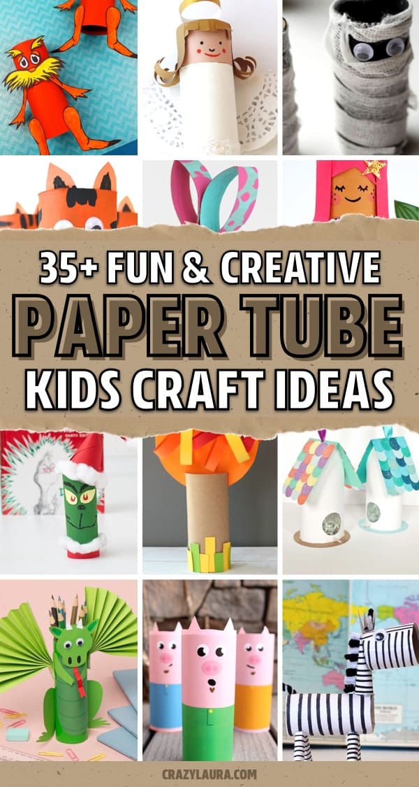 paper towel roll craft examples