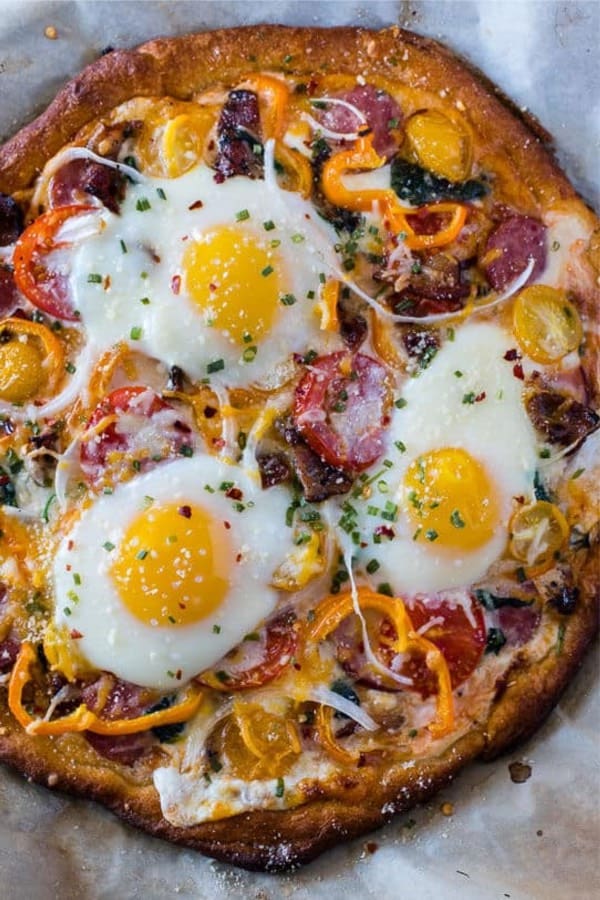 homemade breakfast pizza recipe