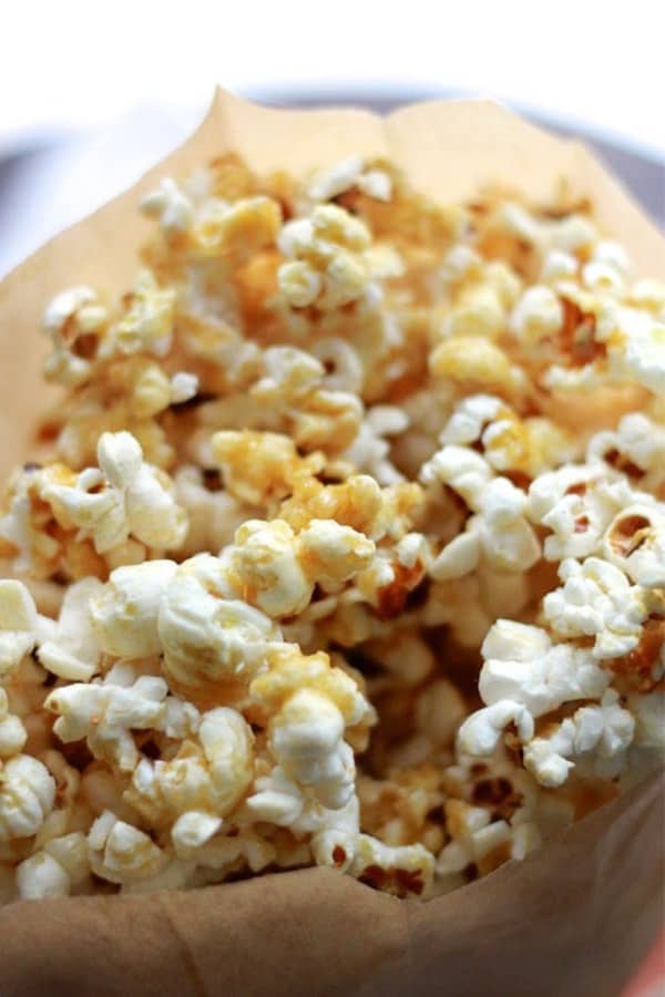 how to make carmel corn at home