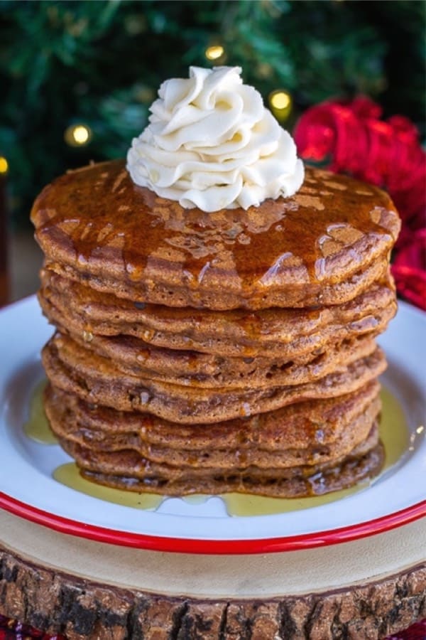 gingerbread pancake recipe idea