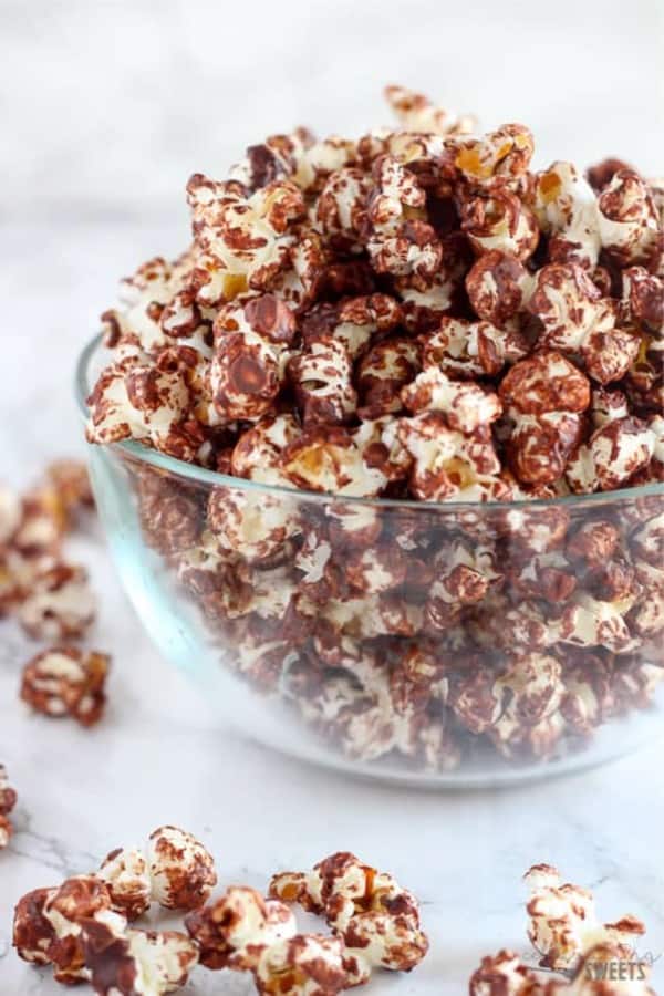 best chocolate popcorn at home