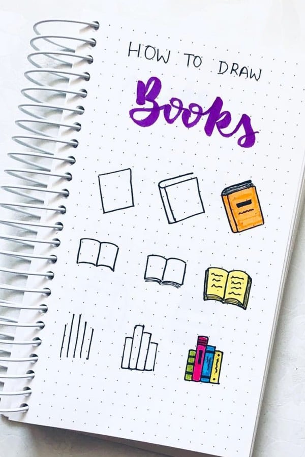 simple doodles for bujo