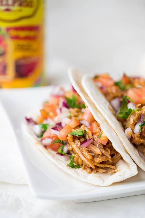 homemade slow cooker tacos
