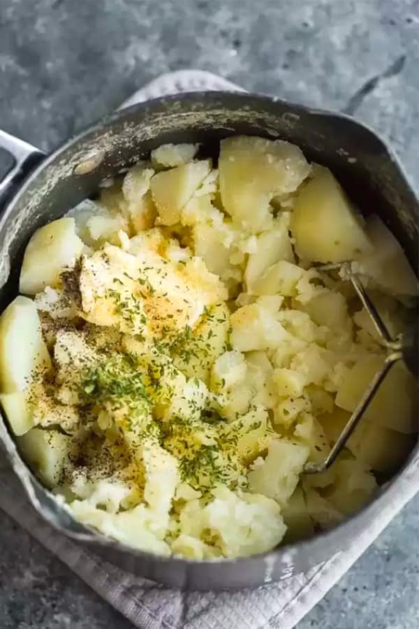 recipe for mashed potato with cream cheese