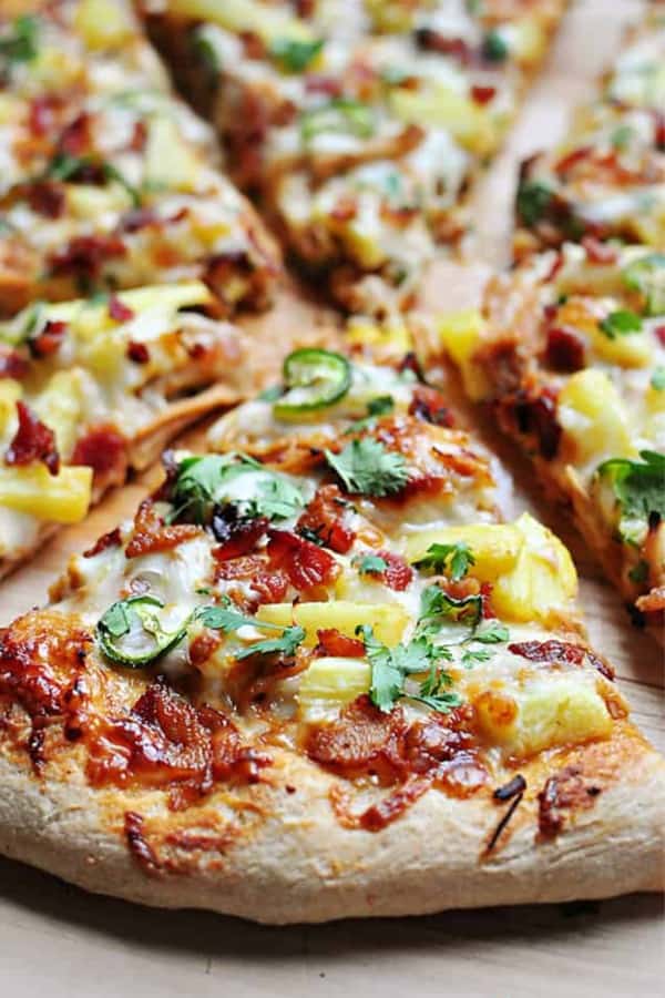 easy pineapple pizza recipe