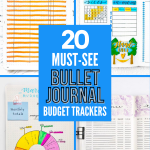 20 Must See Bullet Journal Budget Tracker Layouts