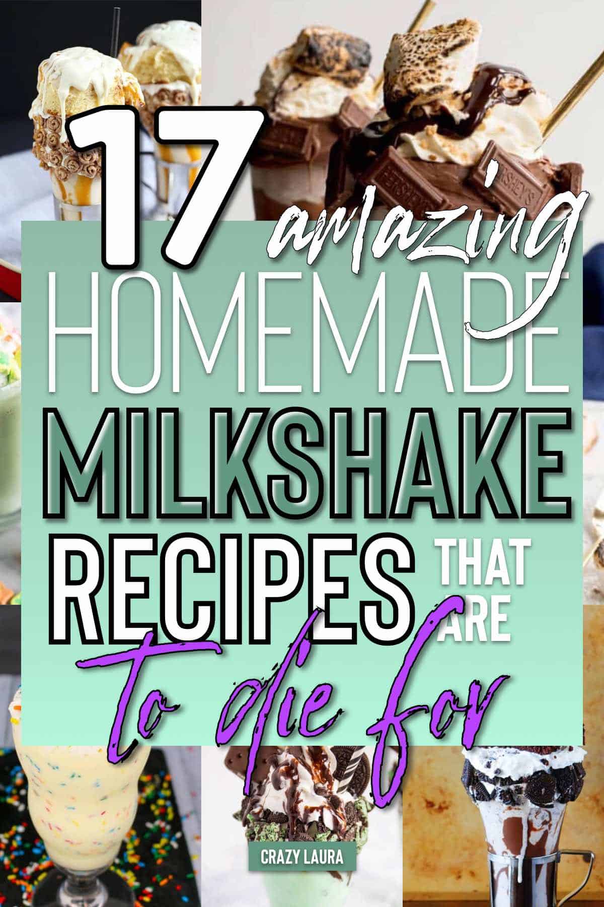 simple at home milkshake recipes