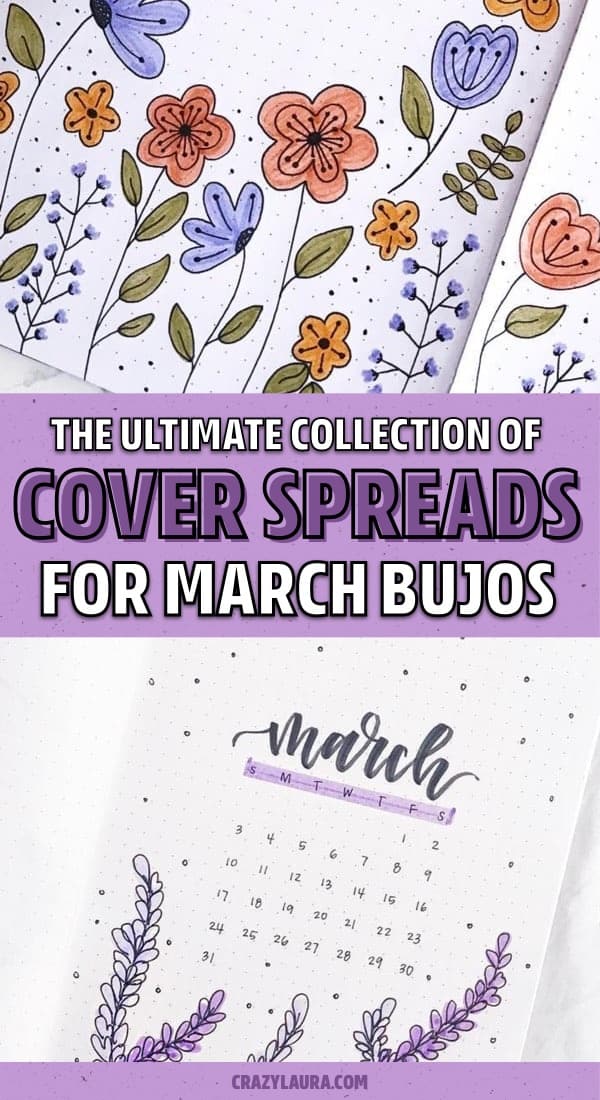 simple cover spread ideas for march