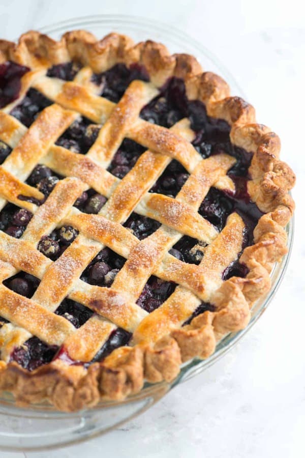 best homemade blueberry pie