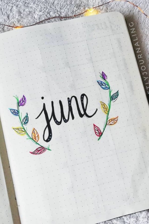 cute june monthly cover ideas