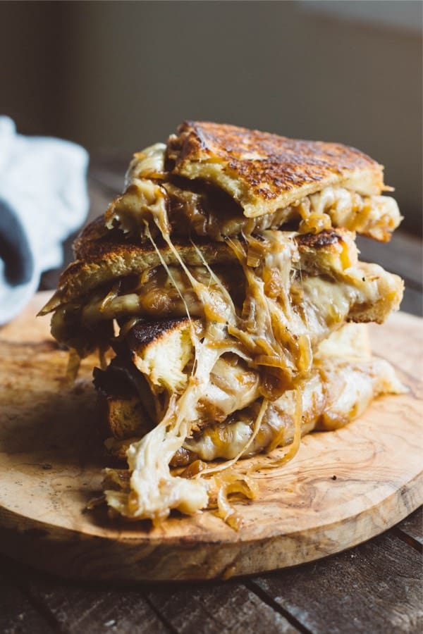 french onion recipe for grilled cheese