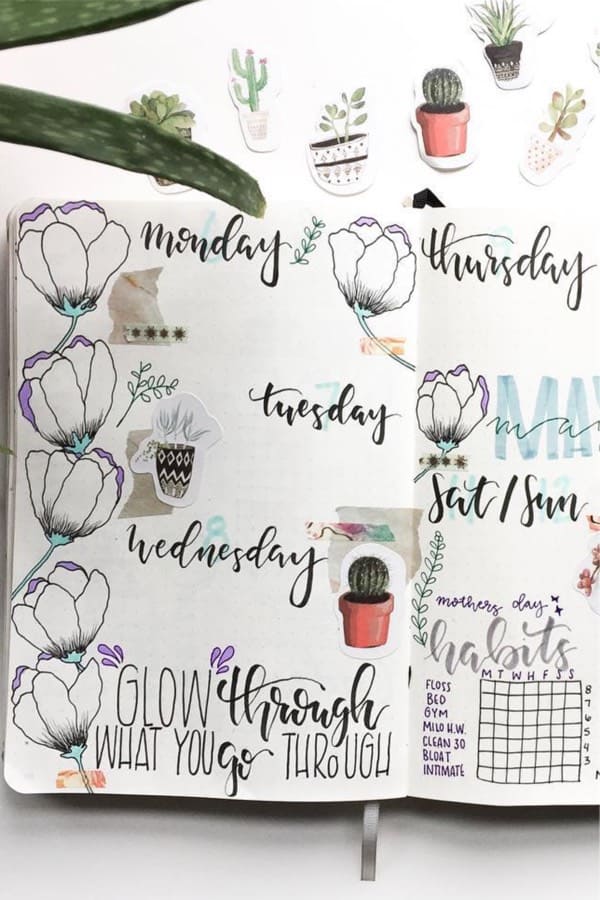 may weekly with doodles