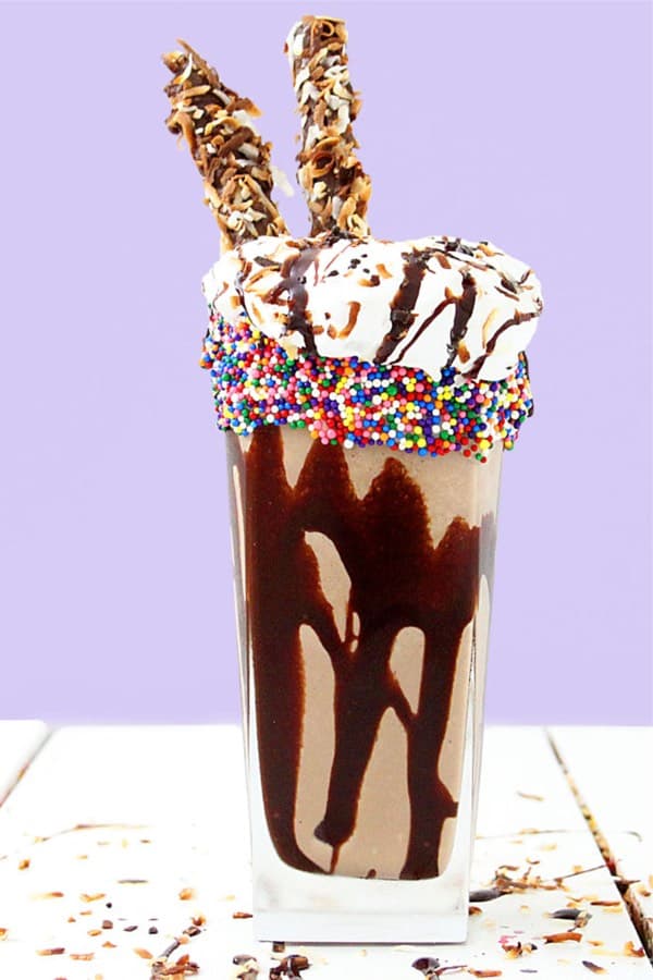 milkshake recipes with girlscout cookies