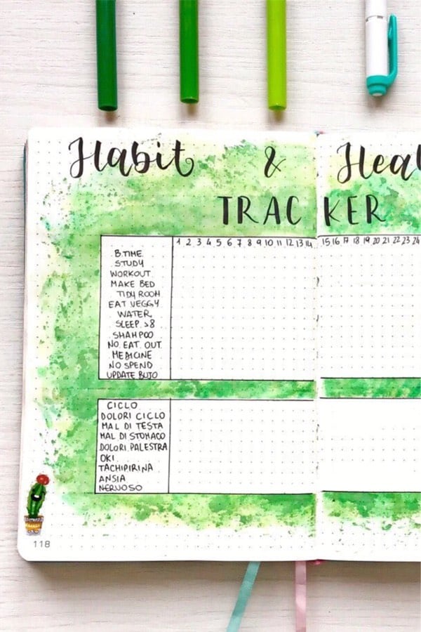 simple habit tracker for may