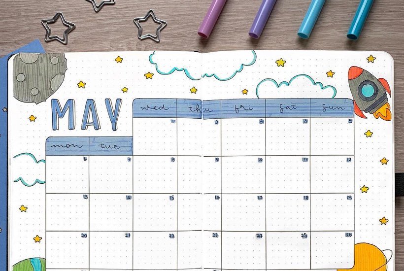 21 May Monthly Spread Ideas For Bullet Journal Addicts