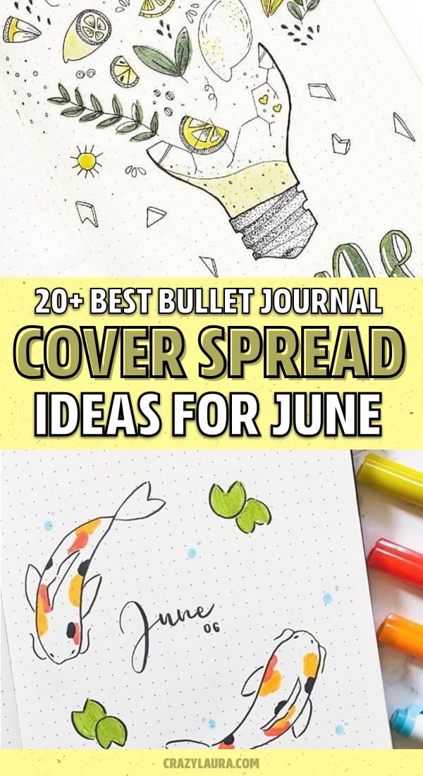 list of june bullet journal ideas