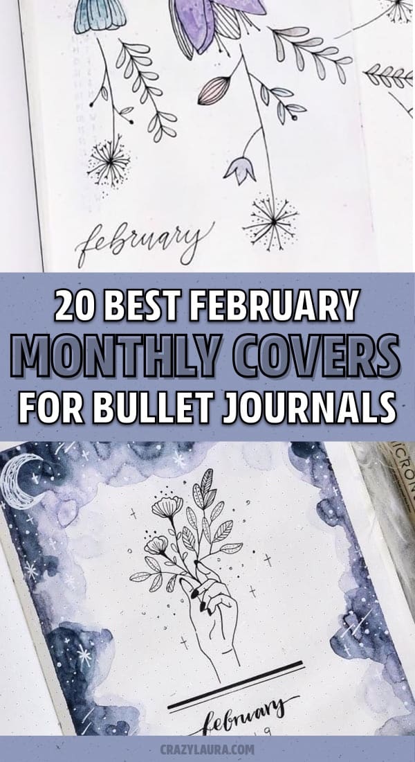 best bujo covers for february