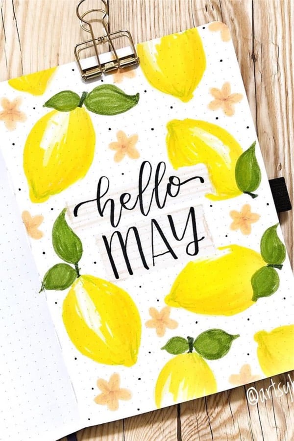 cute may monthly cover inspiration