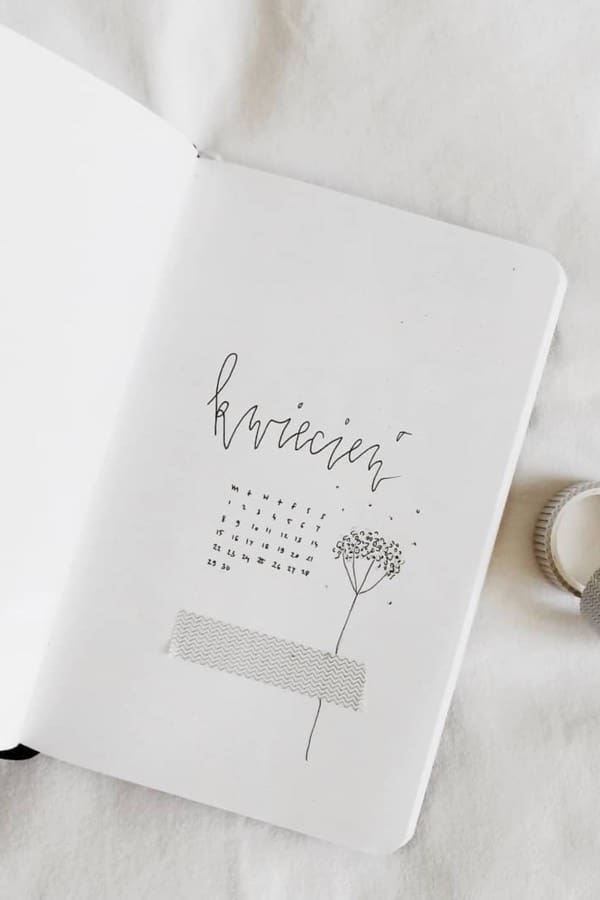 simple cover page
