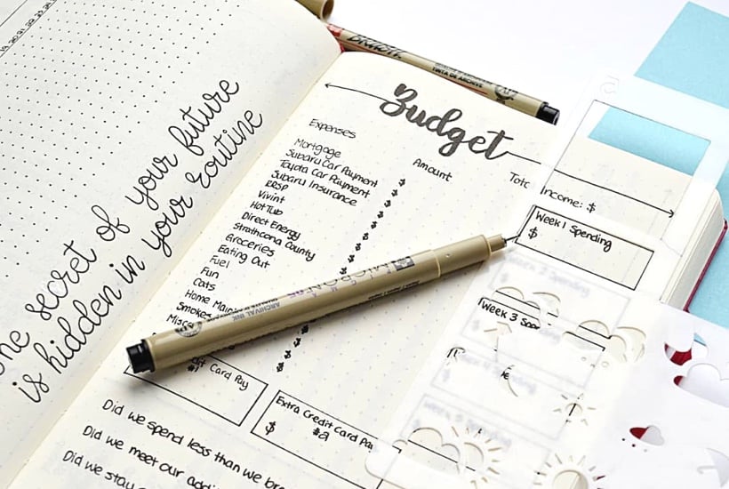 20 Must See Bullet Journal Budget Tracker Layouts in 2024