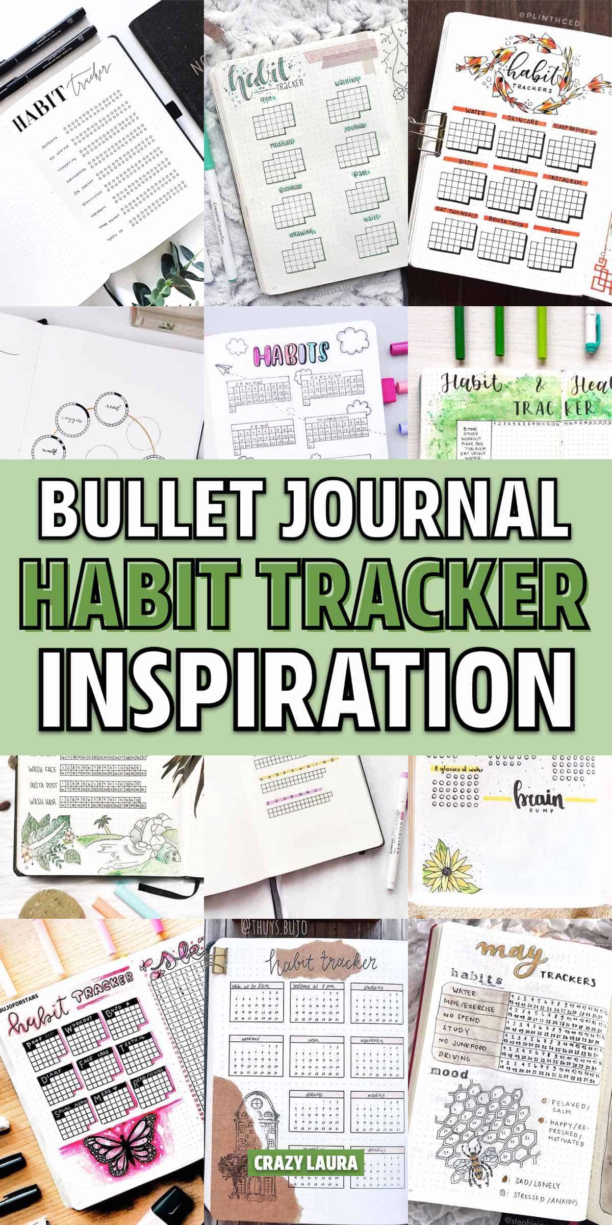habit tracker ideas for may