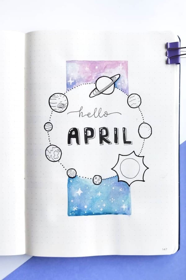 monthly cover ideas for april