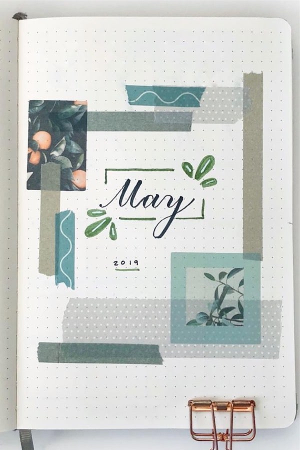 may cover with washi tape